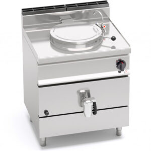PENTOLA GAS A RISCALDAMENTO DIRETTO SERIE 70 - Dim. 80x71,4x90h - 15,5 Kw