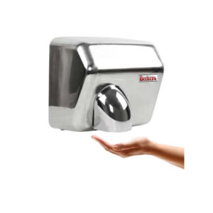 Asciugamani Elettrico da parete in Acciaio Inox