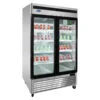 Armadio congelatore ventilato Atosa MCF8703-GR – 2 porte in vetro – 1400 L – -20/-17 °C – L138,2×P80,5×H211,2 cm