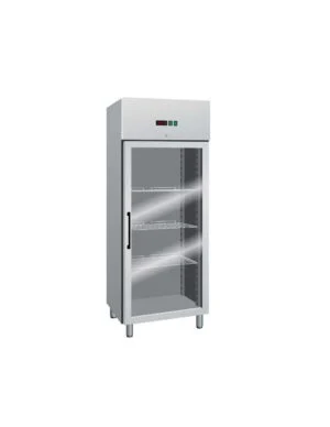 Armadio freezer ventilato Amitek AK654BTG | porta in vetro | 650 L | -22/-18 °C | L74xP85xL201 cm