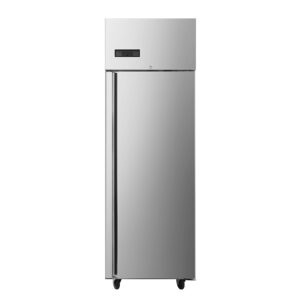 ARMADIO FRIGO POSITIVO VENTILATO IN ACCIAIO INOX 1 PORTA  - TN 552 LITRI -  Temp.  -2°C/+8°C  Dim. cm 65,4x80x206,5h
