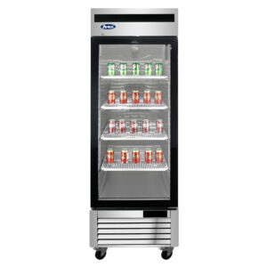 ARMADIO FRIGO VETRINA POSITIVO VENTILATO PORTA IN VETRO - TN 700 Litri -  Temp. 0°C/+8°C  Dim. cm 68,5x80,5x211,2h