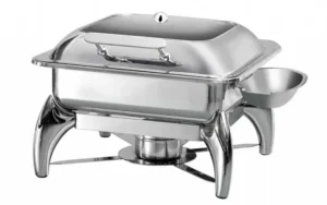 Scaldavivande - Chafing Dish per teglie GN 2/3 - Dim. cm 40x43x32h