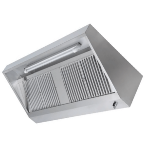 CAPPA SNACK A PARETE IN ACCIAIO CON MOTORE Motore: VE 7/7 Potenza: 147W 1,2A O 184W 1,8A