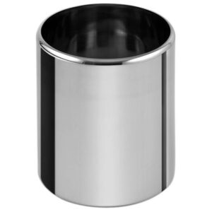 CARAPINA IN ACCIAIO INOX ANTIROTAZIONE per banchi a pozzetto U5 - Capacità lt. 7,5 - Dimensioni cm ø 20 x 25h