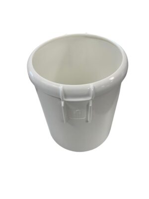 Carapina IFI in POLIETILENE  - bianco H 247 mm - Ø 200 mm - 6 litri