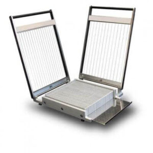 CHITARRA DOPPIA TAGLIERINA PER PASTICCERIA + 3 TELAI (37,5 – 30 – 22,5 mm)