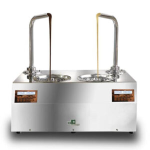 FONTANA CIOCCOLATO E COLATRICE DA BANCO CHOCOHOT TWO  2 VASCHE DA 5,5KG