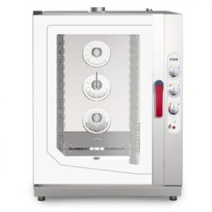 Forno a Gas a Convezione MEC - Mod. GG1211SVR.1B - 12 Teglie GN 1/1 - Meccanico - Vapore diretto