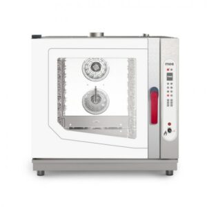 Forno a Gas a Convezione MEC - Mod. GG711DSVR.1B-L - 7 Teglie GN 1/1 - Digitale - Vapore diretto