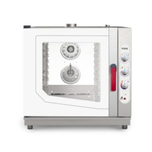 Forno a Gas a Convezione MEC - Mod. GG711SVR.1B - 7 Teglie GN 1/1 - Meccanico - Vapore diretto