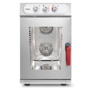 Forno Elettrico a Convezione MEC - Mod. GE 1011 SVR.1B - 10 Teglie GN 1/1 - Elettromeccanico - Vapore Diretto - Comandi Alti