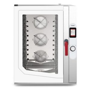 Forno Elettrico a Convezione MEC - Mod. ZGE 1211 TC.1B - 12 Teglie 53x32,5 cm GN 1/1 - Touch - Vapore Diretto