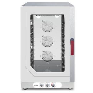 Forno Elettrico a Convezione MEC - Mod. PE 106 SVR.LC - 10 Teglie 60x40 cm - GN 1/1 - Vapore Diretto