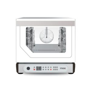 Forno Elettrico a Convezione MEC - Mod. PE 46 DUR2V.1B - 2 Velocità - 4 Teglie 60x40 cm - GN 1/1 - Digitale - Vapore Diretto - Power