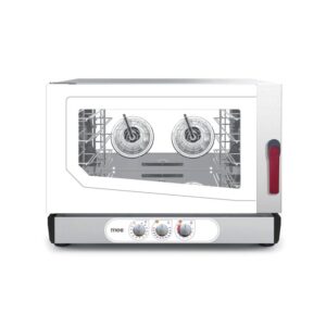 Forno Elettrico a Convezione MEC - Mod. PE 46 SVR.LC - 4 Teglie 60x40 cm - GN 1/1 - Vapore Diretto
