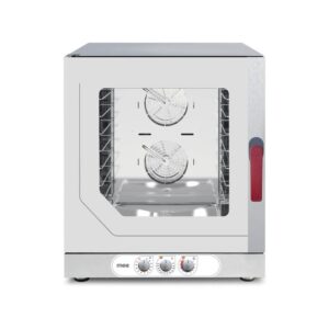 Forno Elettrico a Convezione MEC - Mod. PE 66 SVR.LC - 6 Teglie 60x40 cm - GN 1/1 - Vapore Diretto