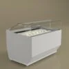 ORION CUBITO G6 - Vetrina orizzontale Gelateria professionale 12 Gusti - Temp.-18°/-20° Dim. Cm 113x104,5x123h