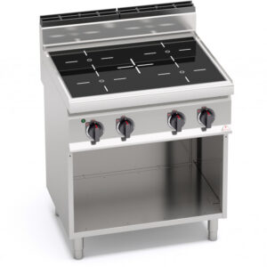 TOP INFRAROSSO 4 ZONE SU VANO SERIE 70 - Dim. 80x71,4x90h - 12,8 Kw