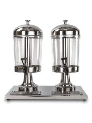 Dispenser doppio per succo - 16L - Dim. cm 55,5x36,5x49,5