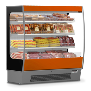 Espositore MURALE Refrigerato per Carni – Tecnodom LIDO C – PROFONDITA' - Temp. 0°/+2°