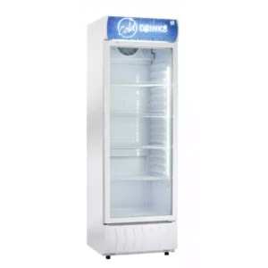 Vetrina Frigo Bibite Positivo Ventilato - AX405RG - TN 375 LITRI - Temp. +0 °C/+10 °C - Dim. cm L61,5xP60,1xh195,2