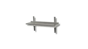 MENSOLA IN ACCIAIO INOX - Prof. cm 30