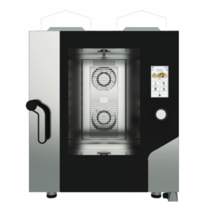 FORNO A GAS EKA MKF 711 G TS - TOUCH SCREEN COMBINATO CONVEZIONE VAPORE 7 TEGLIE GN 1/1
