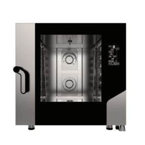 Forno Elettrico Digitale Combinato Convezione Vapore 6 Teglie 60 X 40 Cm