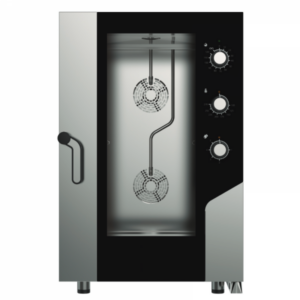 FORNO ELETTRICO EKA MKF 1111 S - ELETTROMECCANICO COMBINATO CONVEZIONE VAPORE 11 TEGLIE GN 1/1