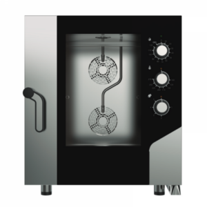 FORNO ELETTRICO ELETTROMECCANICO COMBINATO CONVEZIONE VAPORE 7 TEGLIE GN 1/1