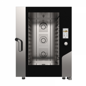 FORNO ELETTRICO TOUCH SCREEN COMBINATO CONVEZIONE VAPORE 10 TEGLIE 60x40 CM -MKF 1064 TS - Dim. cm (LxPxH) 85x103,5x113