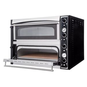 Forno elettrico per pizza Prismafood - Mod. SUPERIOR XL 66 GLASS - 6+6 pizze da 35 cm