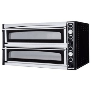 Forno elettrico per pizza Prismafood - Mod. SUPERIOR XL 99 GLASS - 9+9 pizze da 35 cm