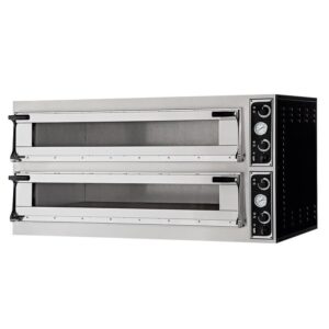 Forno elettrico per pizza Prismafood - Mod. TRAYS 99 GLASS - 9+9 pizze da 35 cm