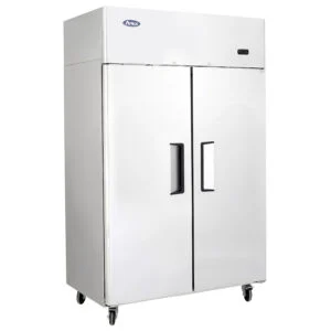 Armadio congelatore ventilato Atosa YBF9219-GR – 2 porte – 900 L – -22/-17 °C – L120×P73×H194,5 cm