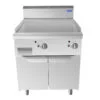 Fry top a gas liscio Atosa AT9G8G-F-A – serie 90 – 20 kW – L80×P90×H114 cm