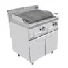 Grill a gas a pietra lavica Atosa AT7G8CM-F – serie 70 – 14 kW – L80×P70×H108,5 cm