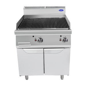 GRILL A GAS A PIETRA LAVICA - SERIE 90 - Dim. cm. L80xP90xh114 - 9x2 Kw