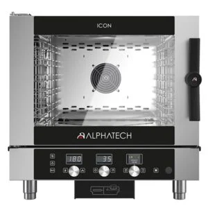 Forno combinato elettrico Alphatech ICON ICET051E – 5 teglie GN 1/1 – Digitale