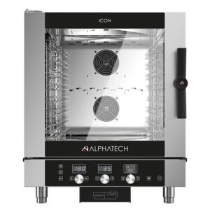 Forno Elettrico Combinato a convenzione e vapore Digitale 7 teglie Alphatech ICON ICET071E