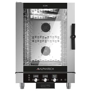 Forno combinato a gas Alphatech ICON ICGT101E – 10 teglie GN 1/1 – Digitale
