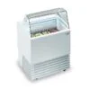 Isa ISETTA 4 ST | Vetrina gelato statica 4+4 vaschette da 5 L | 82,4 × 76 × 117,6 cm