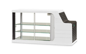 VETRINA REFRIGERATA POSITIVA VENTILATA PICCOLO - LINEA LED 120 LITRI