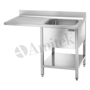 LAVELLO A SBALZO IN ACCIAIO INOX 1 VASCA