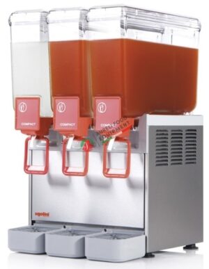 Macchina per bevande fredde - UGOLINI Mod. COMPACT 8/3 inox  - Vasca capacità 3x8Lt