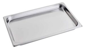 BACINELLA GASTRONORM ACCIAIO INOX GN1/1 Altezza 4 Cm