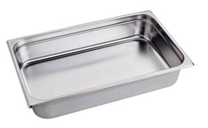BACINELLA GASTRONORM ACCIAIO INOX GN1/1  Altezza 10 Cm