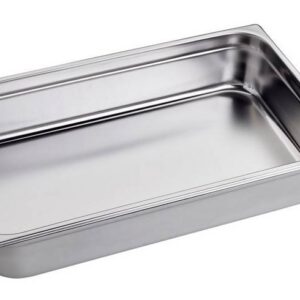 BACINELLA GASTRONORM ACCIAIO INOX GN1/1  Altezza 10 Cm