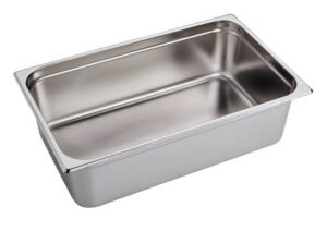 BACINELLA GASTRONORM ACCIAIO INOX GN1/1 Altezza 15 Cm